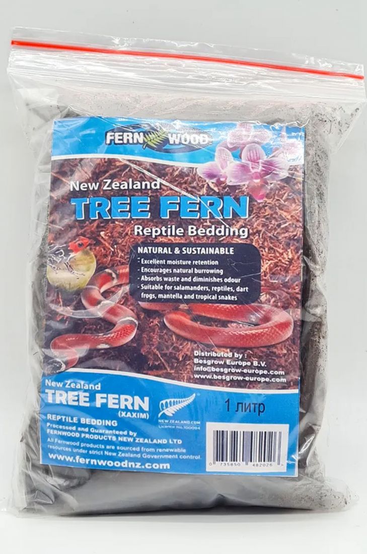 Tree Fern (Триферн) Субстрат из корней новозеландского папоротника 1л  (ручная фасовка)