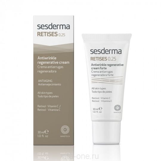 RETISES 0,25% Antiwrinkle regenerative cream – Крем регенерирующий против морщин Sesderma (Сесдерма) 30 мл