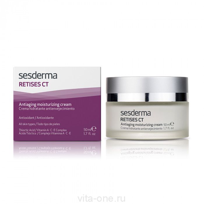 RETISES CT Anti-aging moisturizing cream – Крем антивозрастной увлажняющий для лица Sesderma (Сесдерма) 50 мл