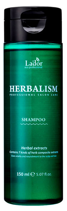 LA'DOR Шампунь для волос на травяной основе. Herbalism shampoo, 150 мл.