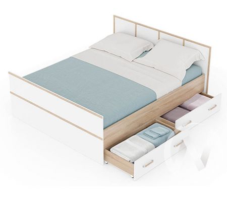 Кровать 1,4 "Сакура" сонома