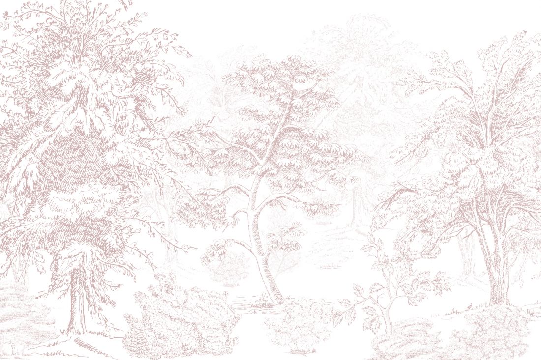 Mono Graphic trees pink