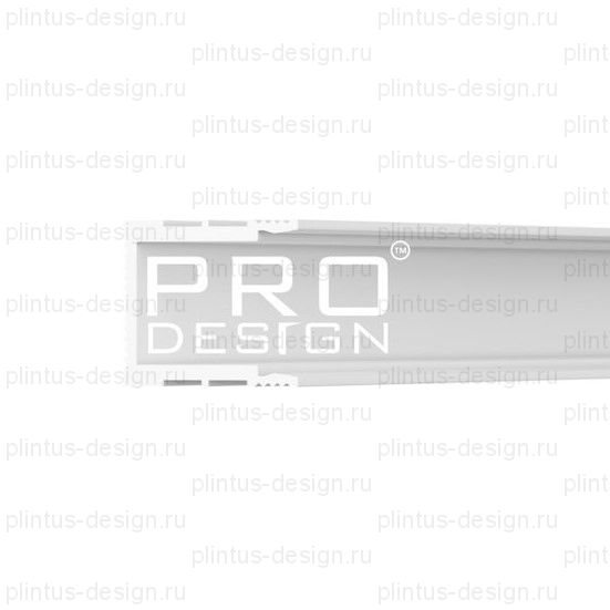 Pro Design 536 декоративный стеновой профиль белый
