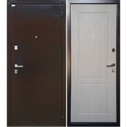Дверь Ратибор Форт Люкс капучино металлическая