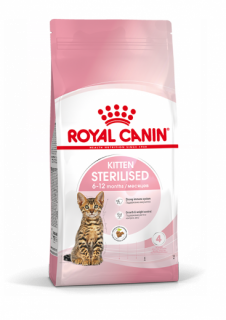 Royal Canin Kitten Sterilised Корм сухой полнорационный сбалансированный для кошек - Специально для стерилизованных котят (в возрасте от 6 до 12 месяцев)