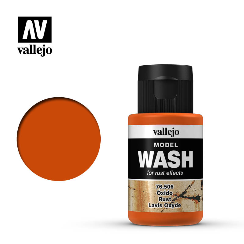 Краска Vallejo Model Wash - Dark Rust (76.507)