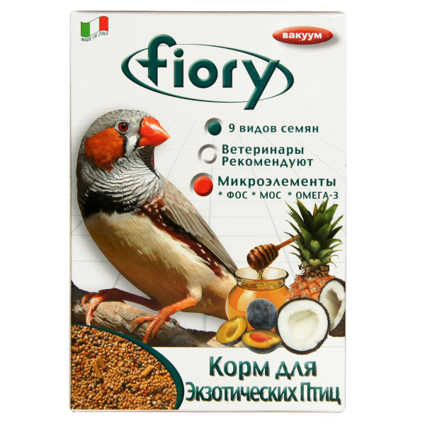 Корм для экзотических птиц Fiory Esotici 400 гр