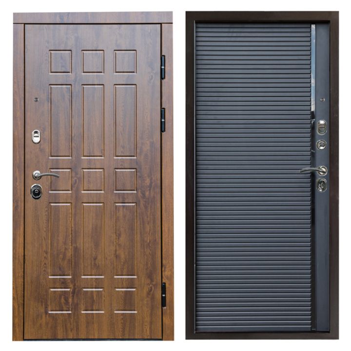 Входная дверь Termo-door Афина дуб Porte black