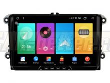 Штатная магнитола Android Volkswagen Skoda универсальная (W2-TB8238)