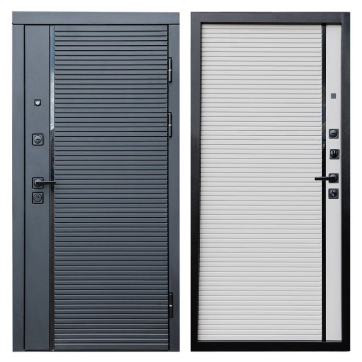 Входная дверь Termo-door Black line Porte white