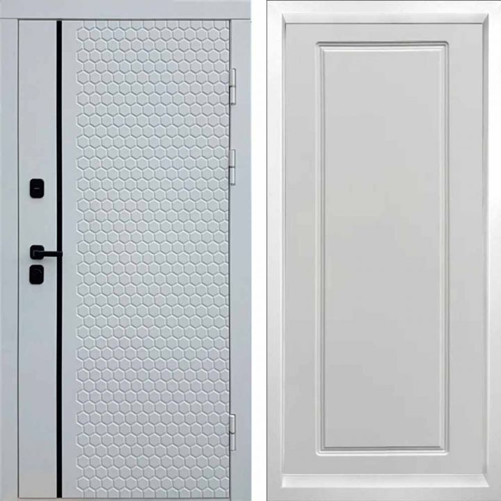 Входная дверь Termo-door SIMPLE WHITE Гранд Белый Софт