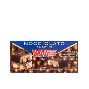 Шоколадка Молочный с фундуком Novi Nocciolato al Latte 130 г - Италия