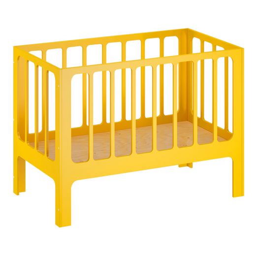 РСН-0073-04 Кровать – манеж младенческая «Сева» Фанера (цвет Желтый)