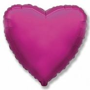 Мини-сердце, Пурпурный, 9"/ 23 см, Испания