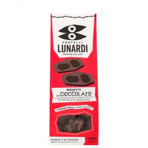 Печенье с шоколадом Fratelli Lunardi Biscotti Cioccolato 200 г - Италия
