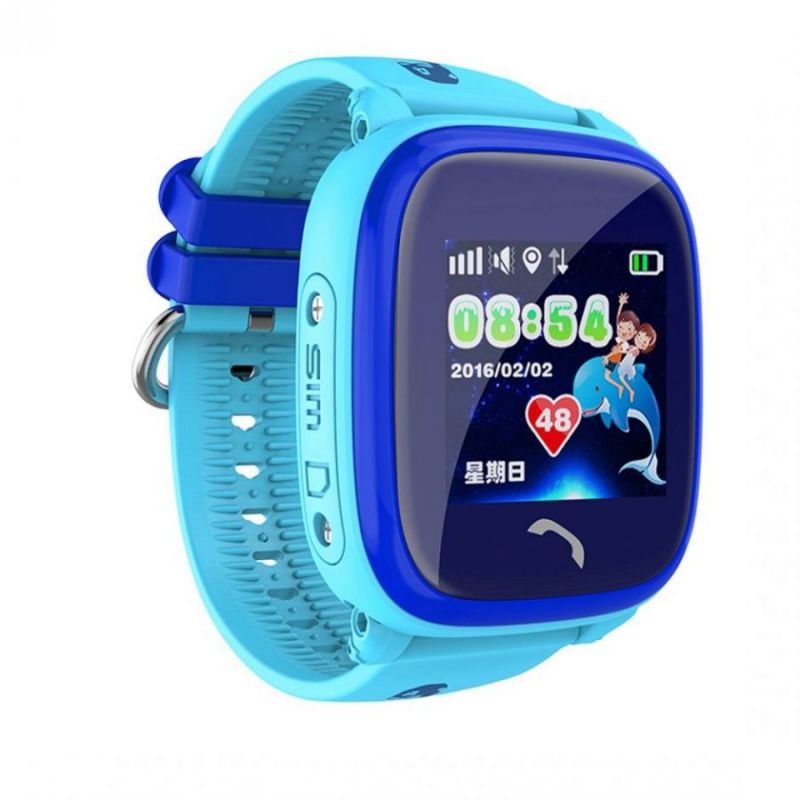 Водонепроницаемые Умные Детские Часы Smart Baby Watch DF25G (GW400S), Цвет Голубой