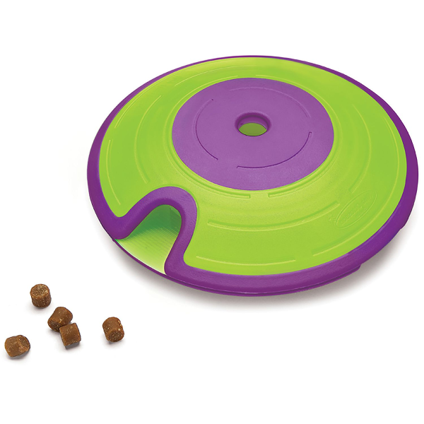 Игрушка головоломка для собак Nina Ottoson Лечебный лабиринт зеленый