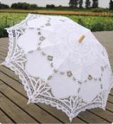 Зонт кружевной от солнца свадебный и для фотосессий Meddo