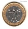 Италия 1 евро 2002