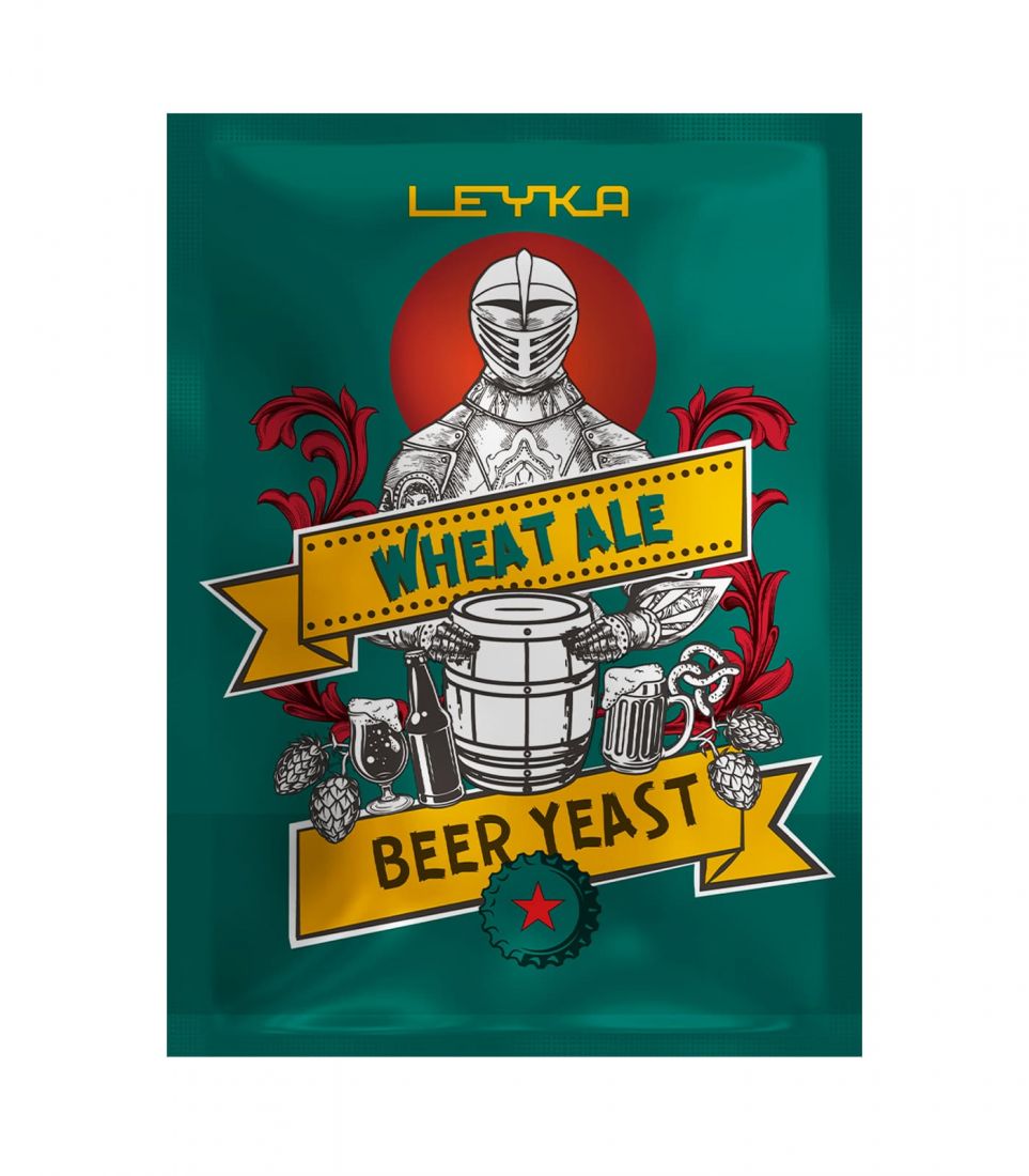 Дрожжи пивные Leyka - Wheat Ale (Пшеничный Эль), 11г