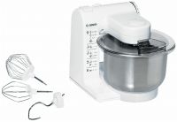 Кухонная машина Bosch MUM4407, 500 Вт, белый/серебристый