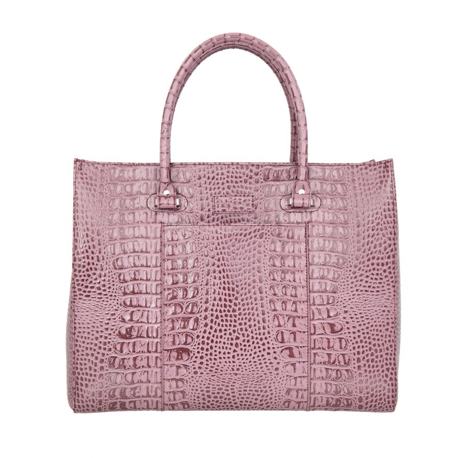Женская сумка Sergio Belotti 7524 Croco pink Caprice