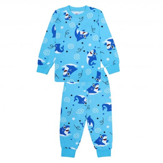 Пижама для мальчика (акулы) 3000