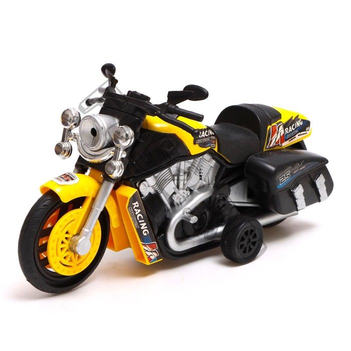 Мотоцикл инерционный «Харлей» цвет МИКС