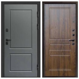 Входная дверь Termo-door Верона BLACK Классика дуб Металлическая