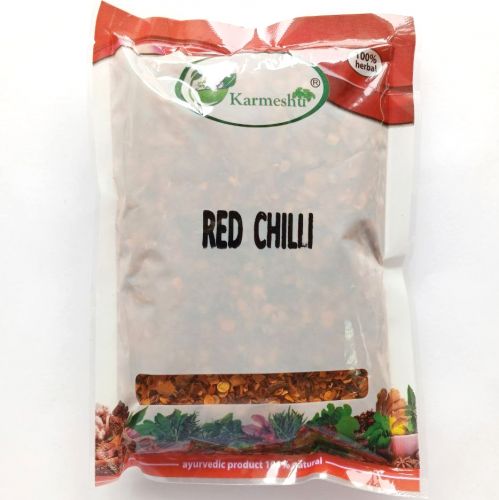 Перец чили красный дробленый пакет | Red pepper chilli crushed | 80 г | Karmeshu