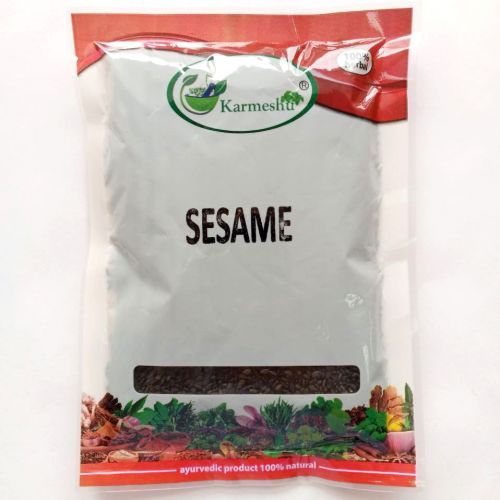 Кунжут черный семена пакет | Black sesam seeds | 100 г | Karmeshu