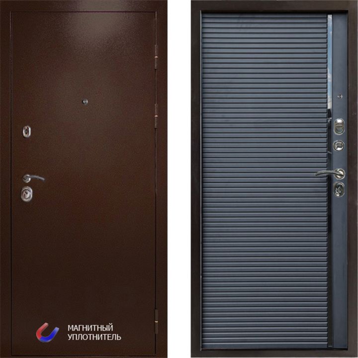 Входная дверь Termo-door Техно Медь Porte black