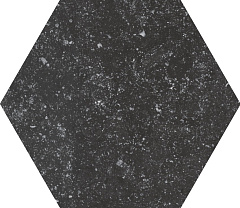 CORALSTONE HEXAGON BLACK 29,2X25,4