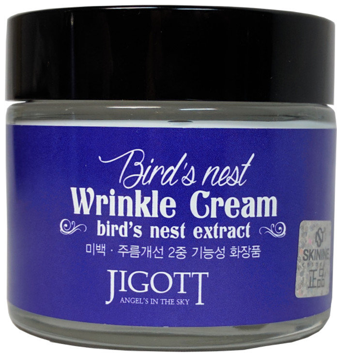 JIGOTT Антивозрастной крем с экстрактом ласточкиного гнезда Bird’s Nest Wrinkle Cream, 70 мл.