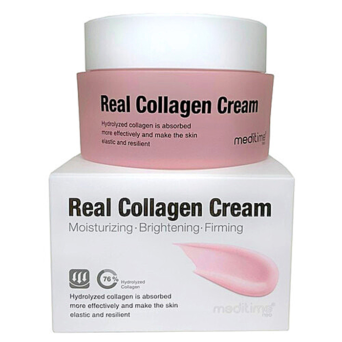 MEDITIME Крем антивозрастной с коллагеном. Real collagen cream, 50 мл.