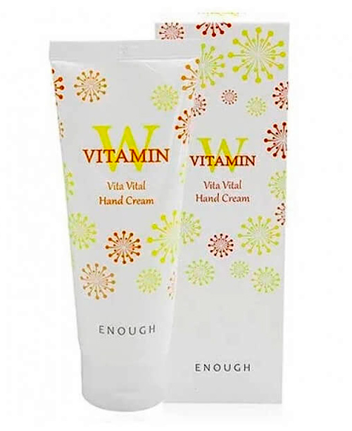 ENOUGH Крем для рук с витамином С. W Vitamin vita vital hand cream, 100 мл.