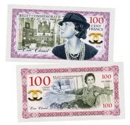100 Cent FRANCS (франков) — Коко Шанель. Франция (Coco Chanel. France) Msh Oz ЯМ