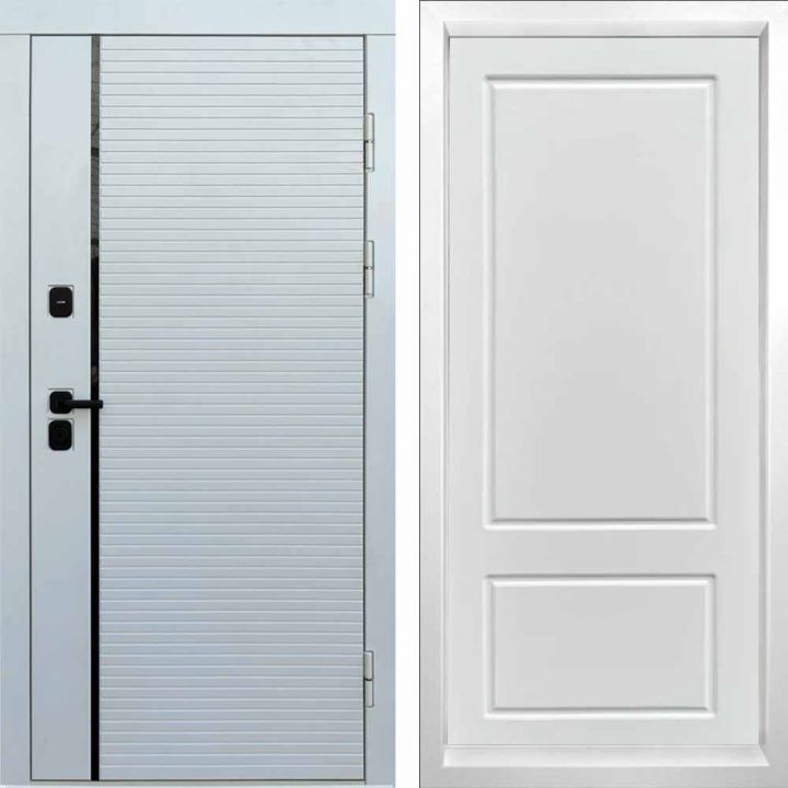 Входная дверь Termo-door WHITE LINE Марсель Белый Софт