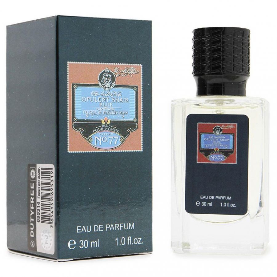 Мини-парфюм 30 мл ОАЭ Shaik Opulent Blue №77