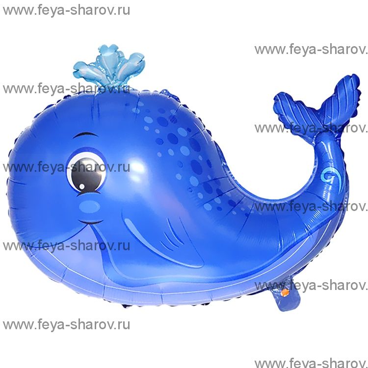 Синий кит 66 см