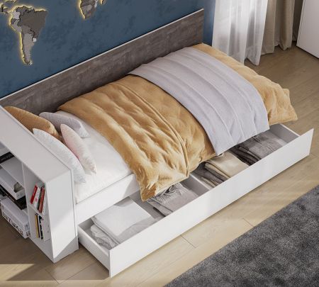 Модульная система "Анри" Кровать-диван (0,9х2,0) с ящиками