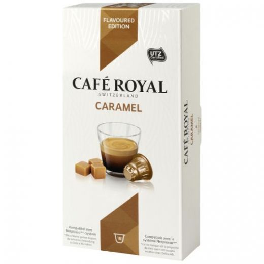 Кофе в капсулах Cafe Royal Caramel 10 шт ( совместимые с кофемашинами Nespresso)