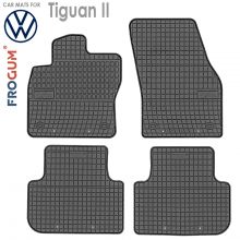 Коврики Volkswagen Tiguan II от 2016 в салон резиновые Frogum (Польша) - 4 шт.