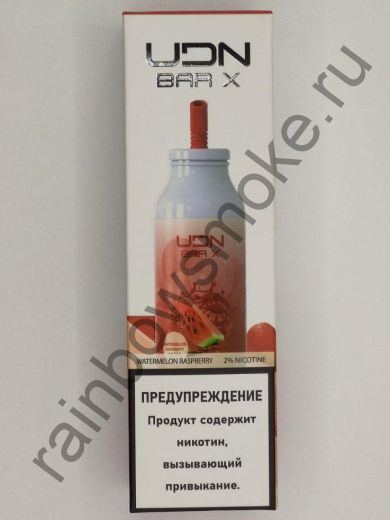 Электронная сигарета UDN BAR X 7000 - Watermelon Raspberry (Арбуз Малина)