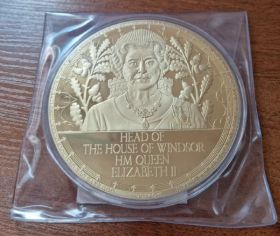 Великобритания Медаль "Глава Виндзорского дома королева Елизавета II" 2016 год Proof