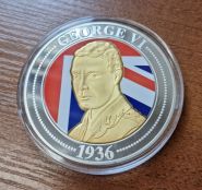 Великобритания Медаль "Год трех королей. Георг VI" 2011 год Proof