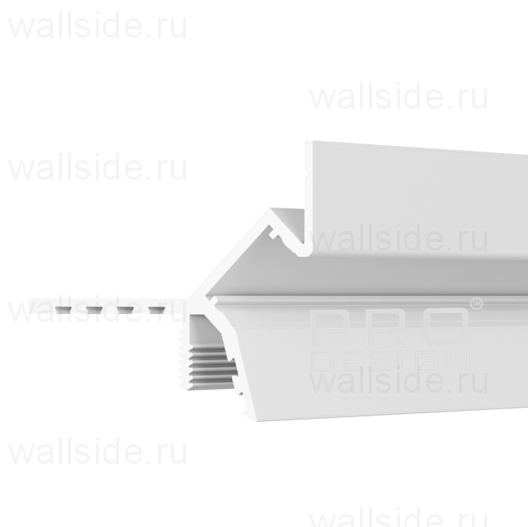 Pro Design Gipps 594 теневой потолочный профиль Белый