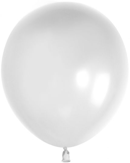 Ненадутый прозрачный 30 см шар латексный
