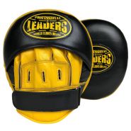 Лапы боксерские Leaders Mid-Air Bumblebee LS3SMIDAIR BK/YL