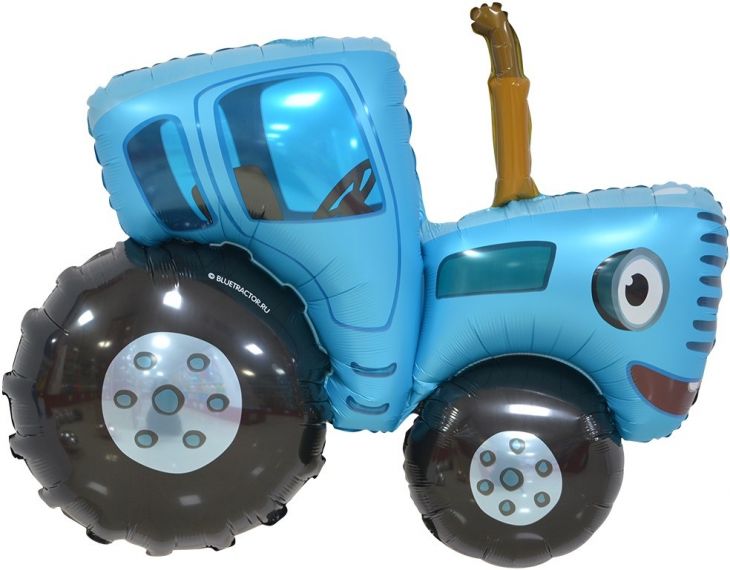 Фигура (42''/107 см) Синий трактор